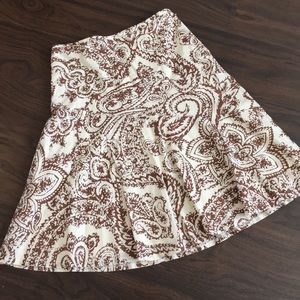 Paisley print skirt. Excellent condition.